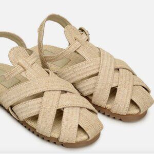 FARM RIO Raffia Zigzag Sandal size 10M